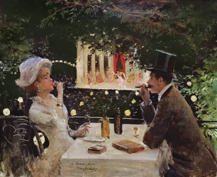 Middag på Les Ambassadeurs, ca. 1882